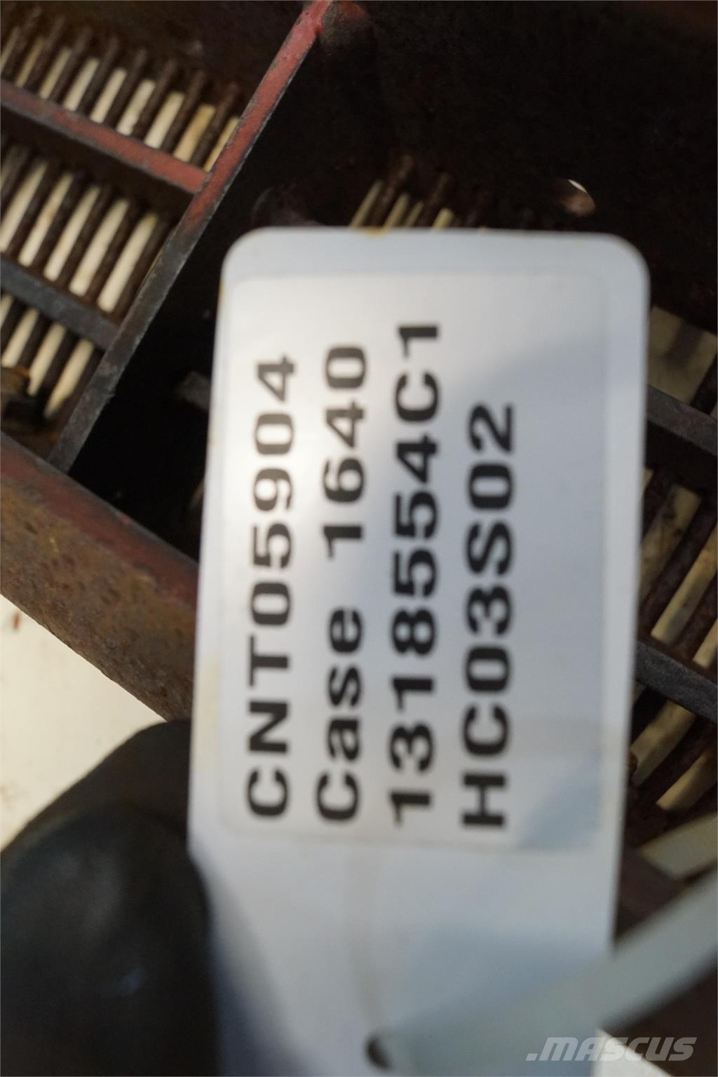 CASE 1640 Trösktillbehör