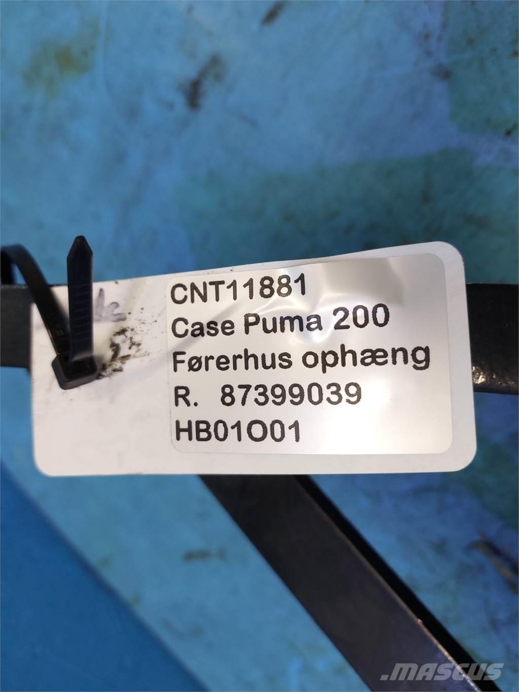 CASE Puma 200 Hytter och interiör