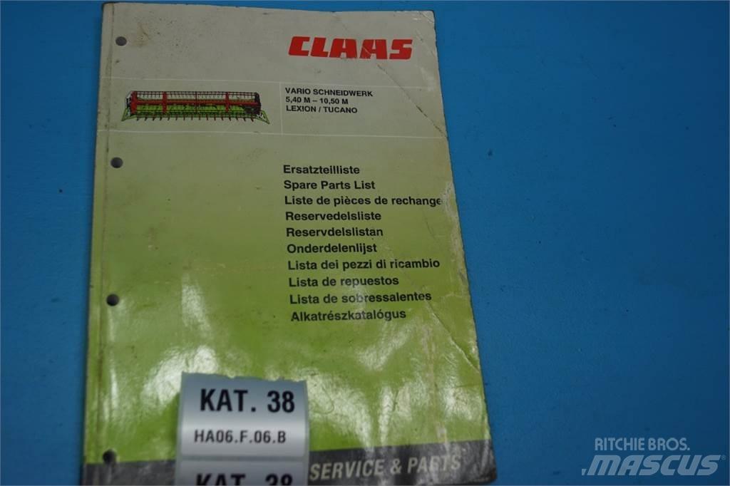 CLAAS 30 Vario Lantbruk - Övrigt
