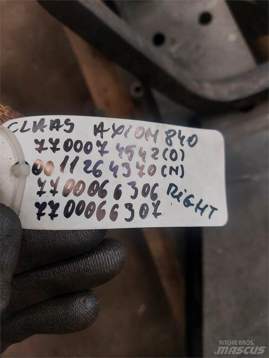 CLAAS Axion 840 Övriga traktortillbehör