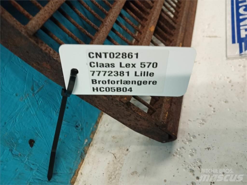CLAAS Lexion 570 Trösktillbehör