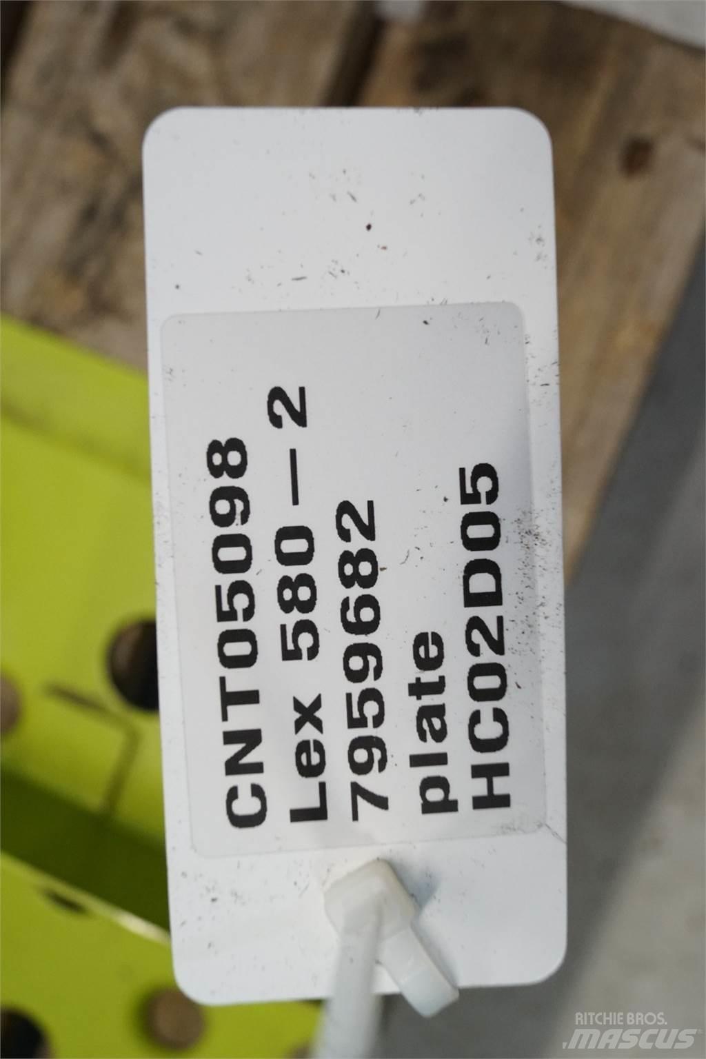 CLAAS Lexion 580 Lantbruk - Övrigt