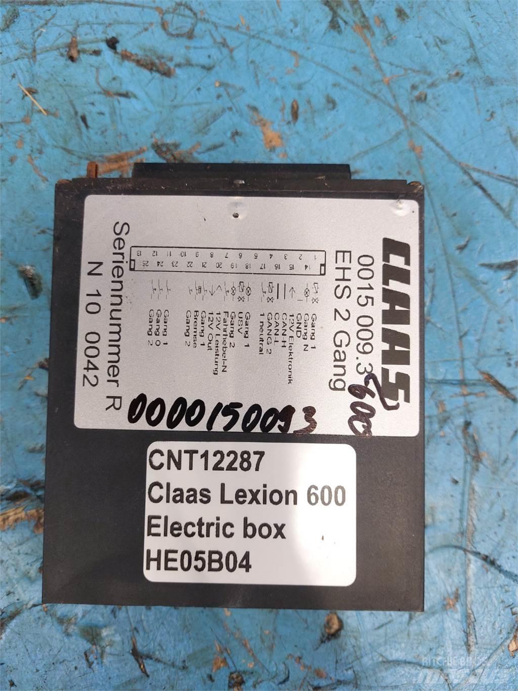 CLAAS Lexion 600 Elektronik