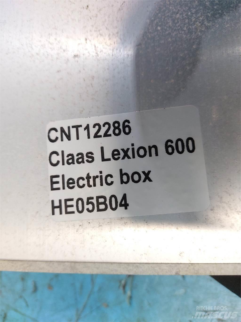 CLAAS Lexion 600 Elektronik