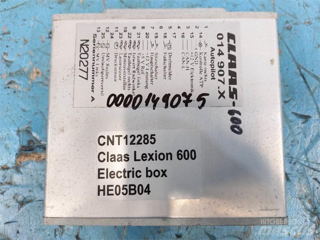 CLAAS Lexion 600 Elektronik