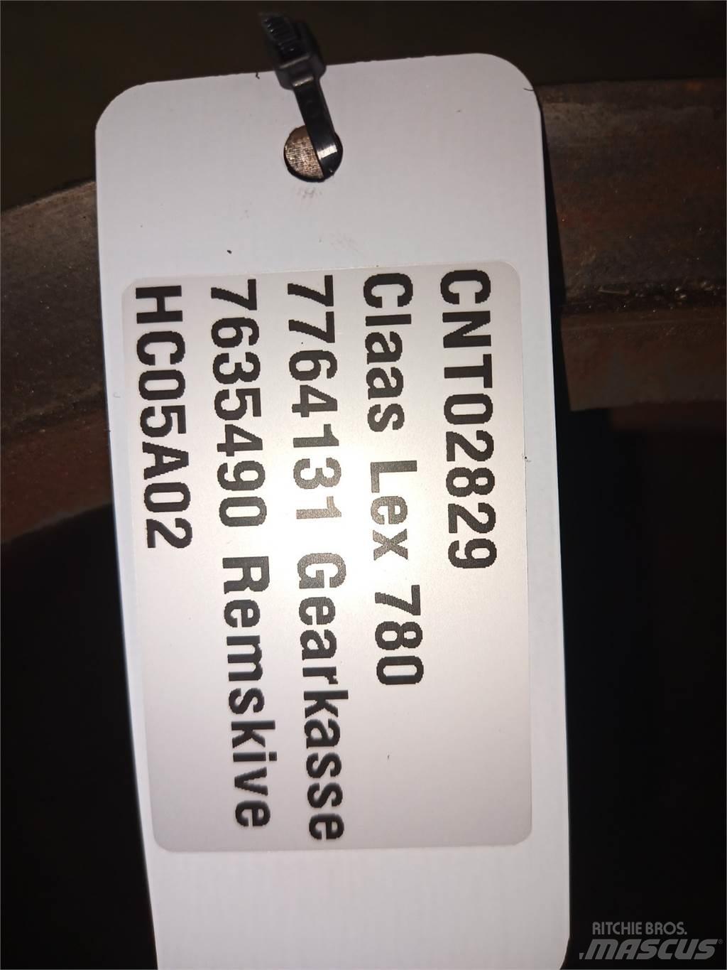 CLAAS Lexion 780 Trösktillbehör