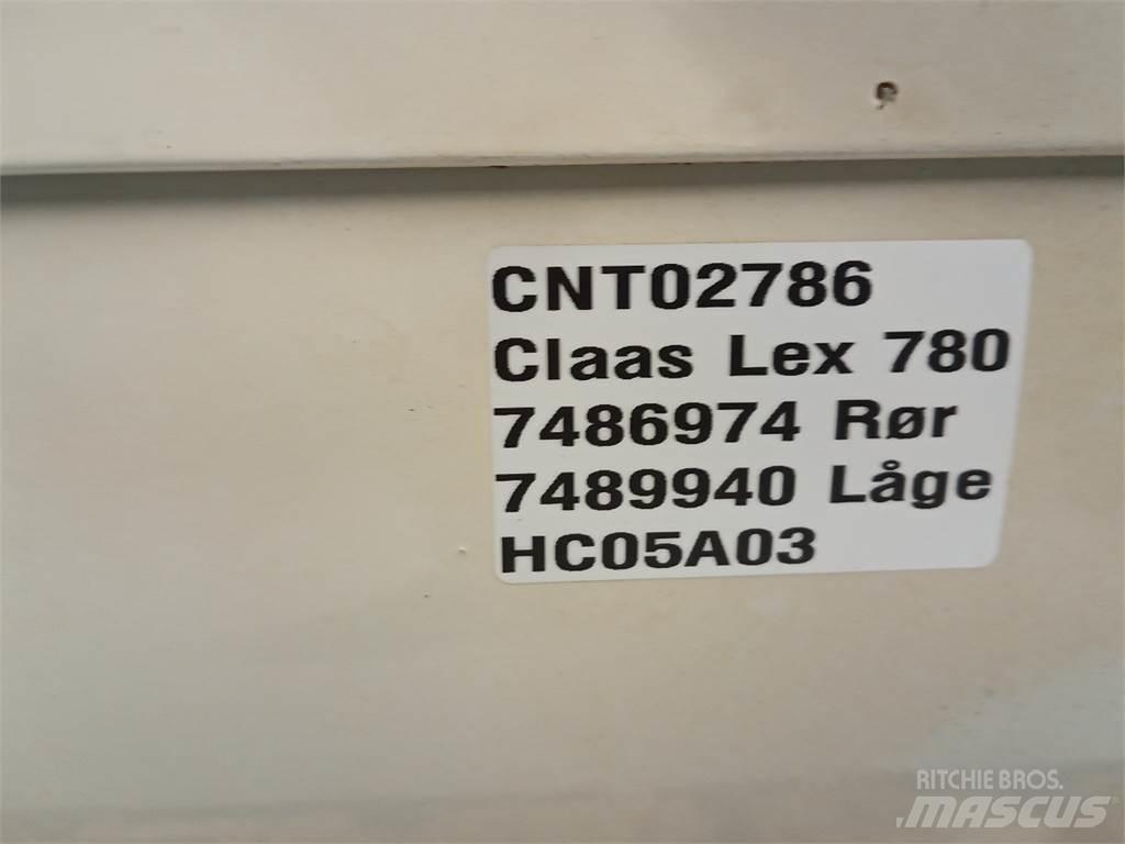 CLAAS Lexion 780 Trösktillbehör