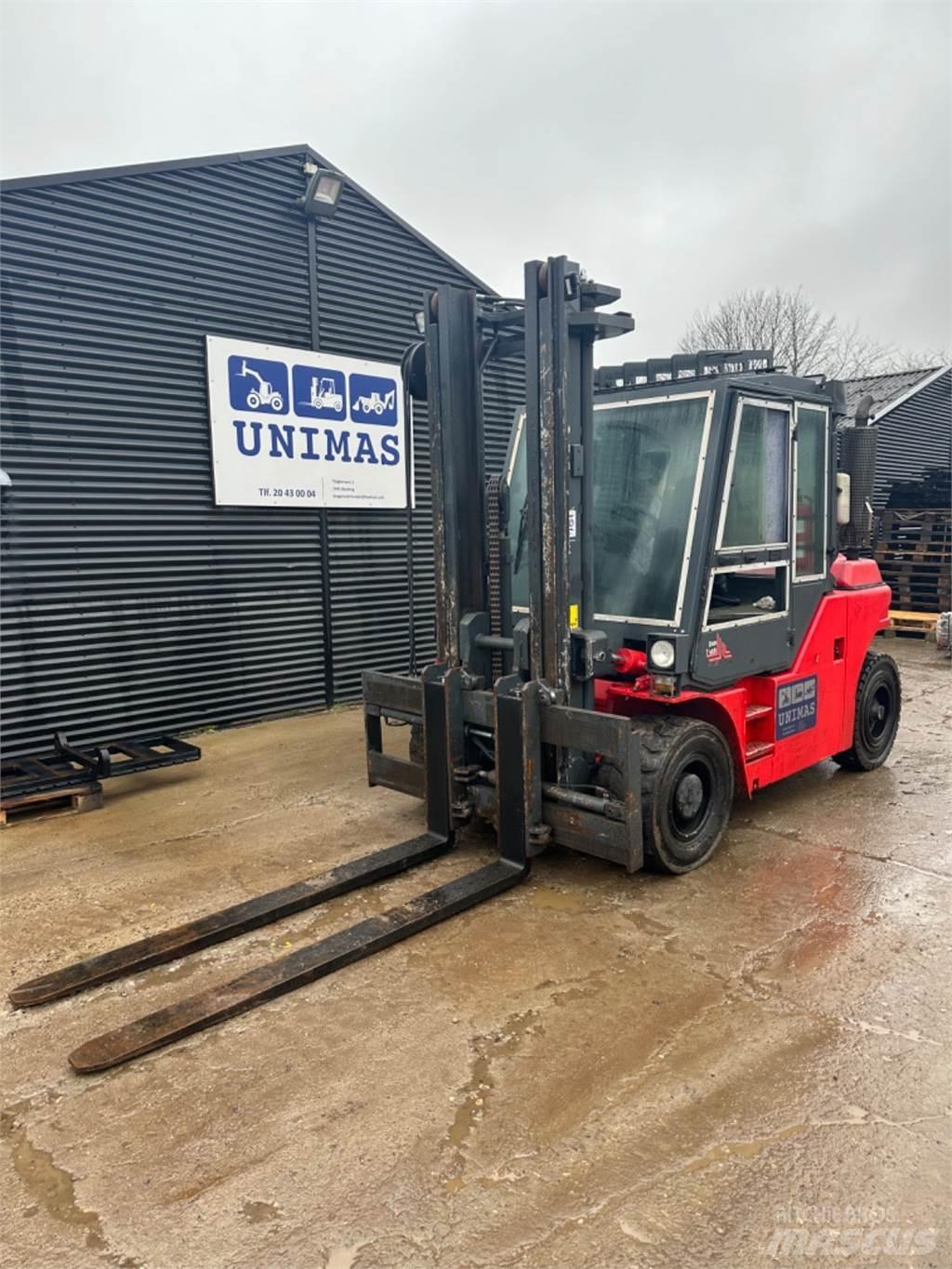 Dantruck 9660 Dieselmotviktstruckar
