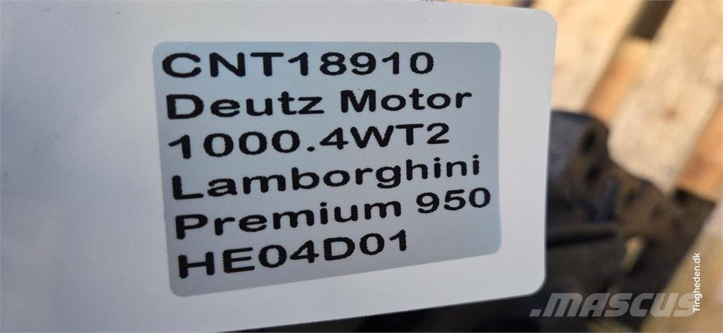 Deutz 1000.4WT2 Motorer