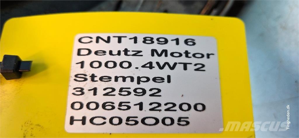 Deutz 1000.4WT2 Motorer