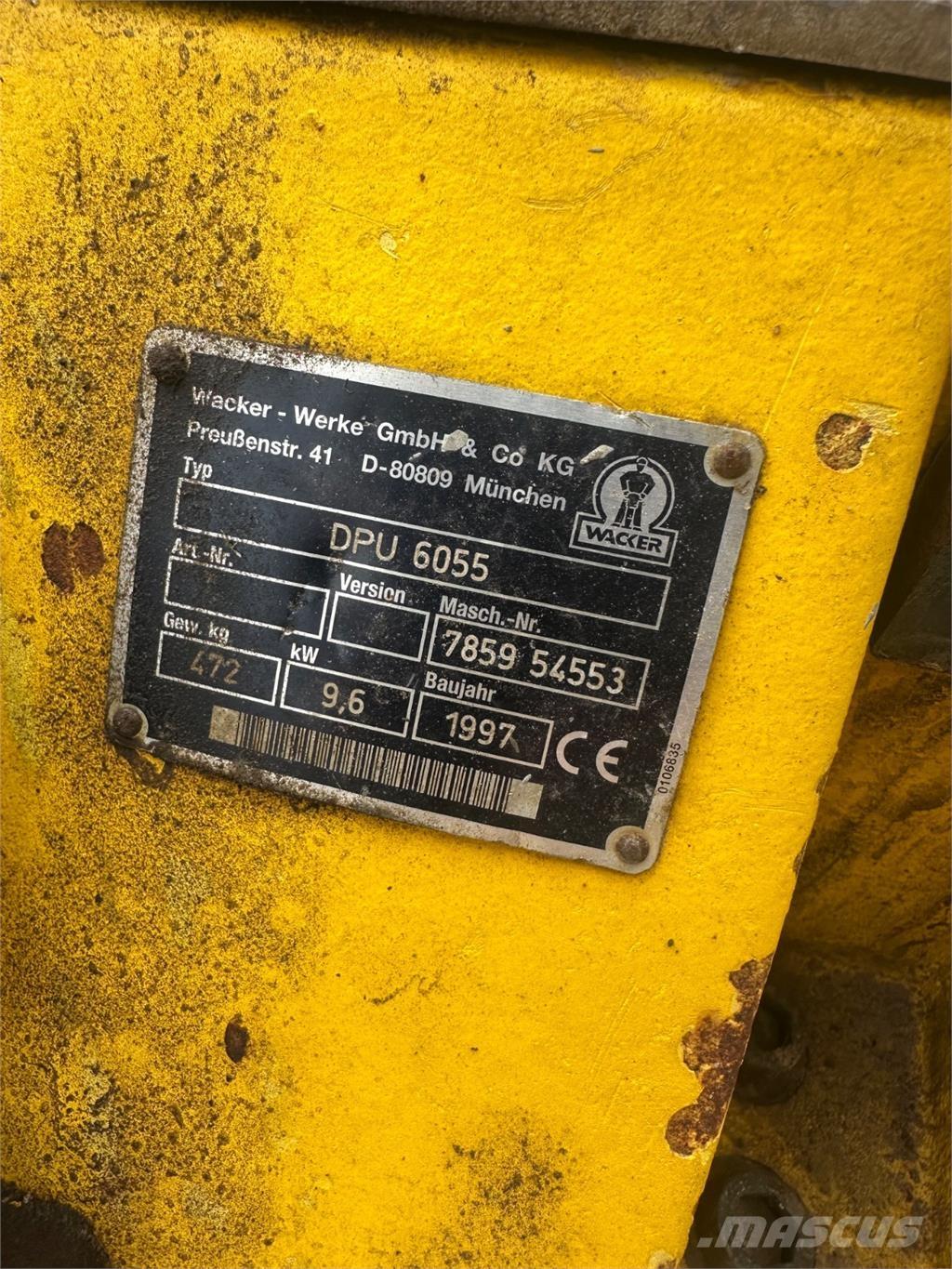  DPU6055 Markvibratorer
