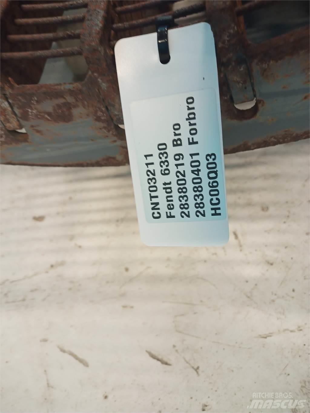 Fendt 6330 Trösktillbehör