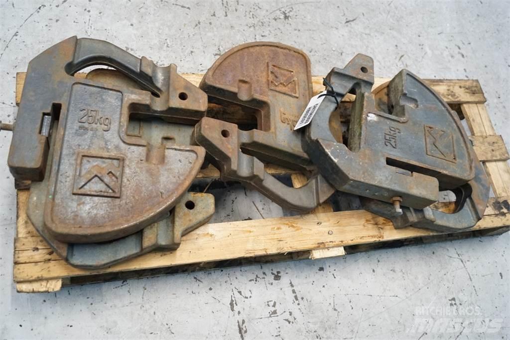  Frontvægt 25Kg Frontvikter