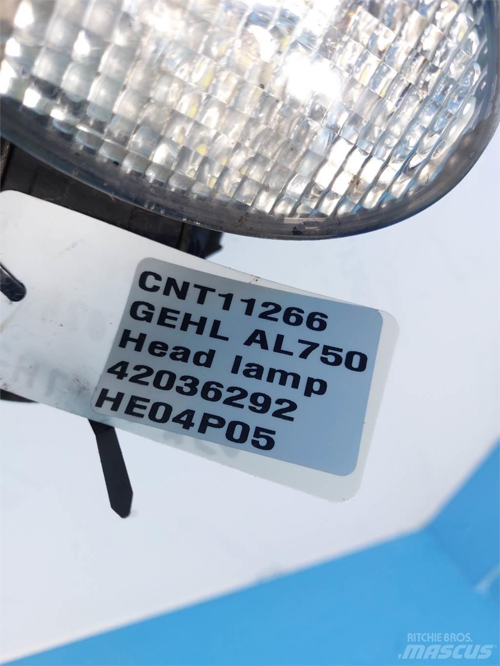 Gehl AL750 Elektronik