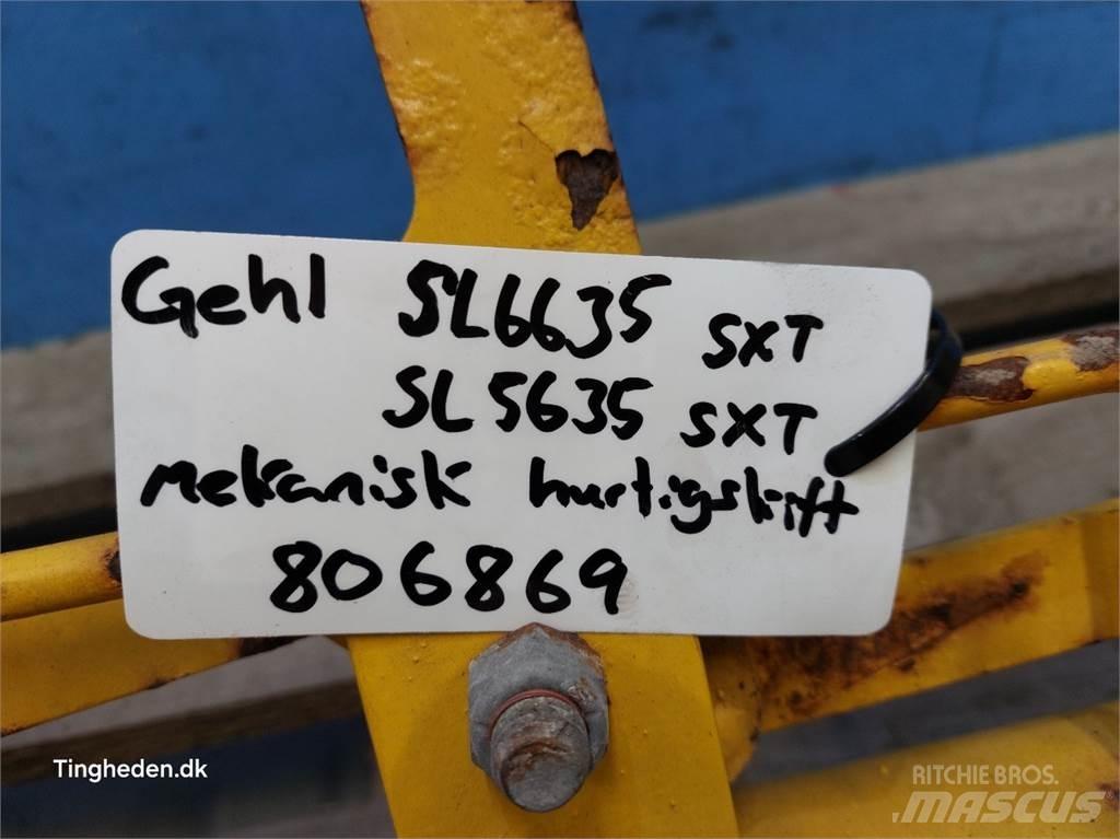 Gehl SL6635 Redskapsfäste/ adaptrar