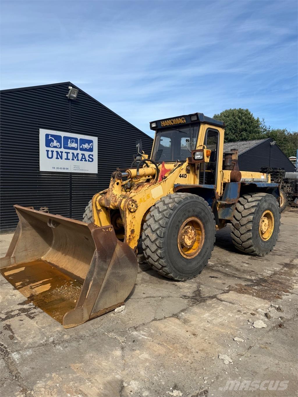 Hanomag 44D Hjullastare