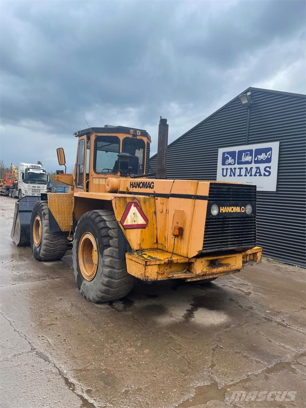 Hanomag 55D Hjullastare