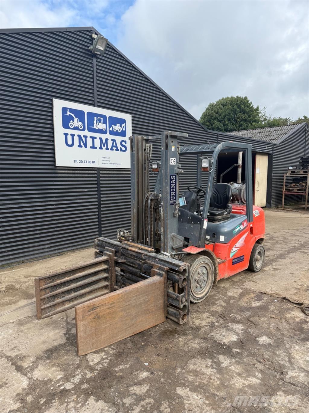 Heli CPCD30 Dieselmotviktstruckar