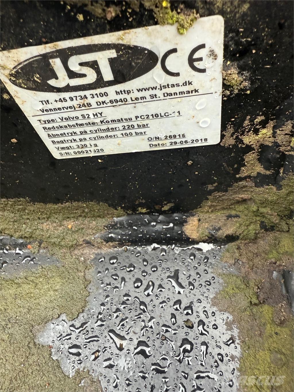  Hydraulisk fæste Redskapsfäste/ adaptrar