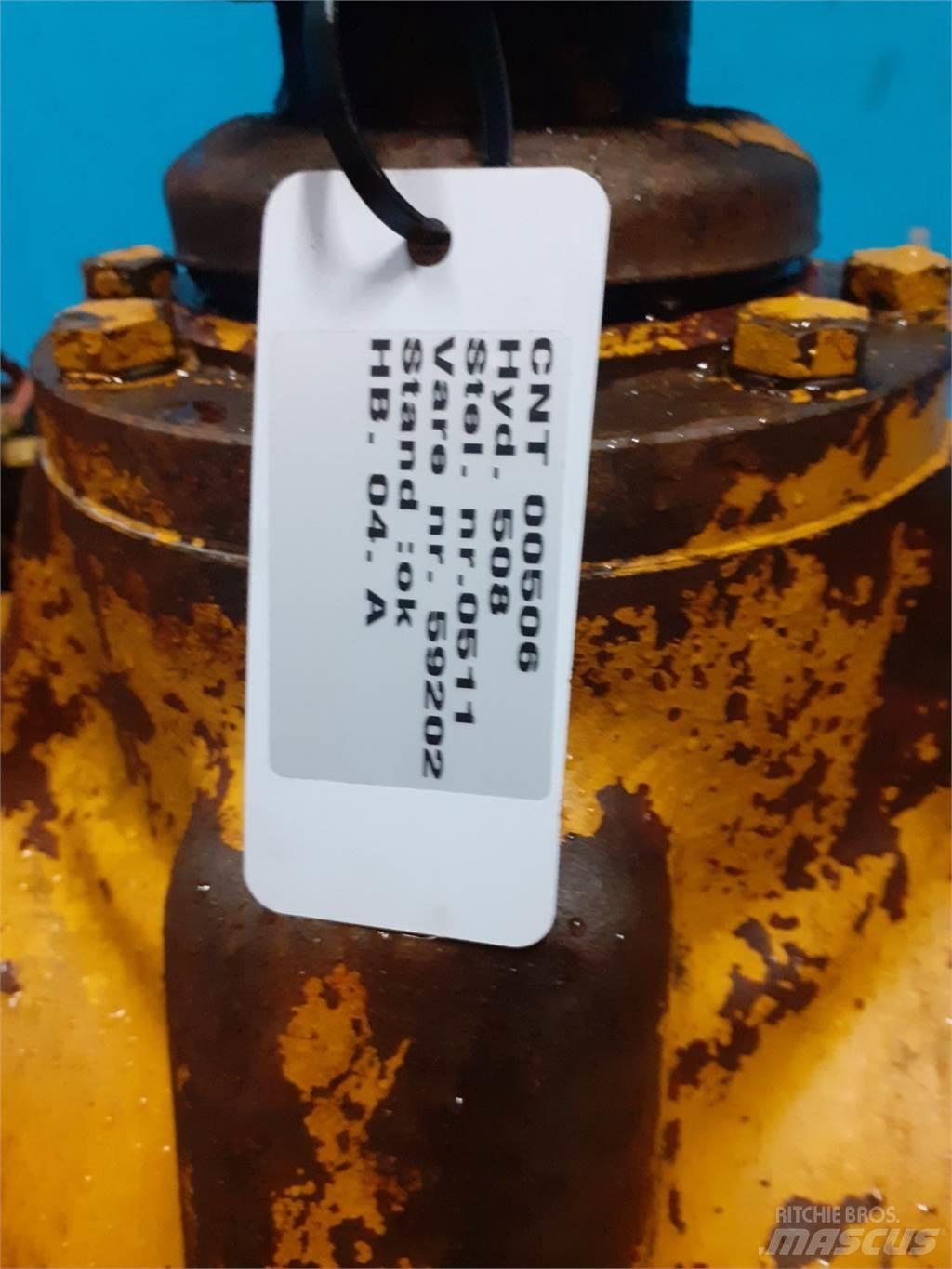 Hydrema 805 Hjulaxlar