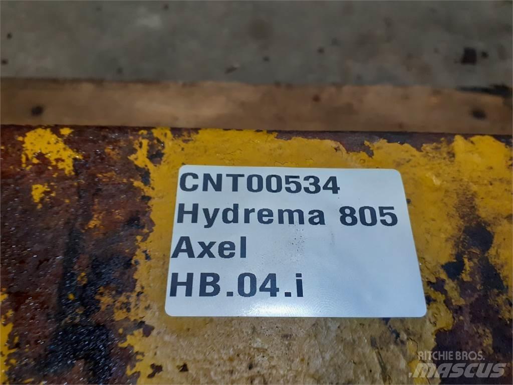 Hydrema 805 Hjulaxlar