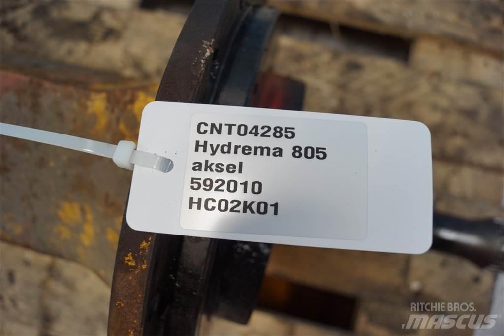 Hydrema 805 Hjulaxlar