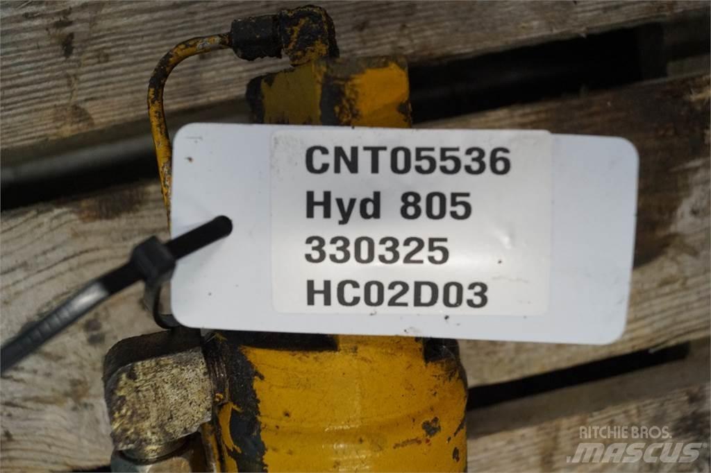 Hydrema 805 Hjulaxlar