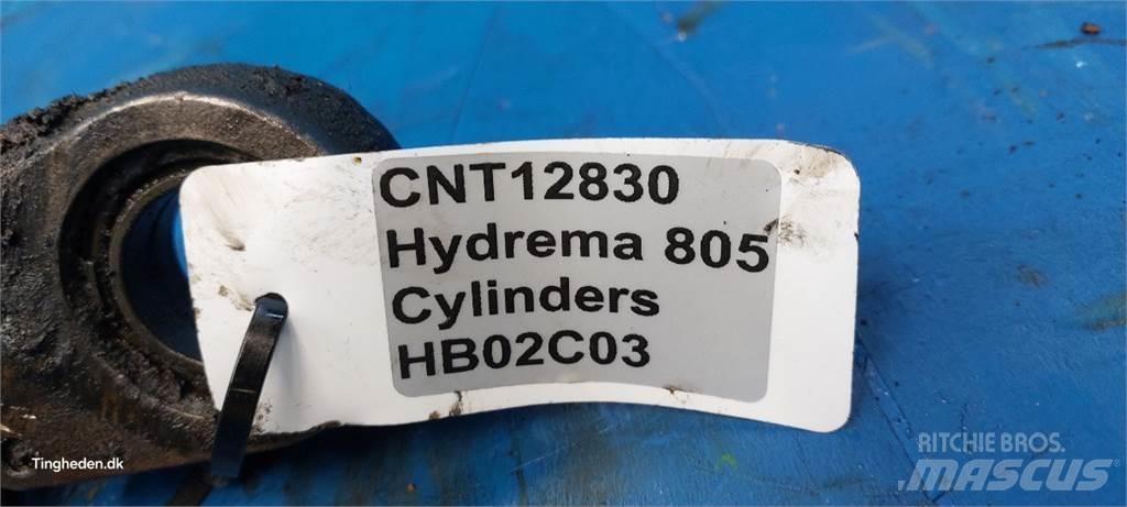 Hydrema 805 Hjulaxlar