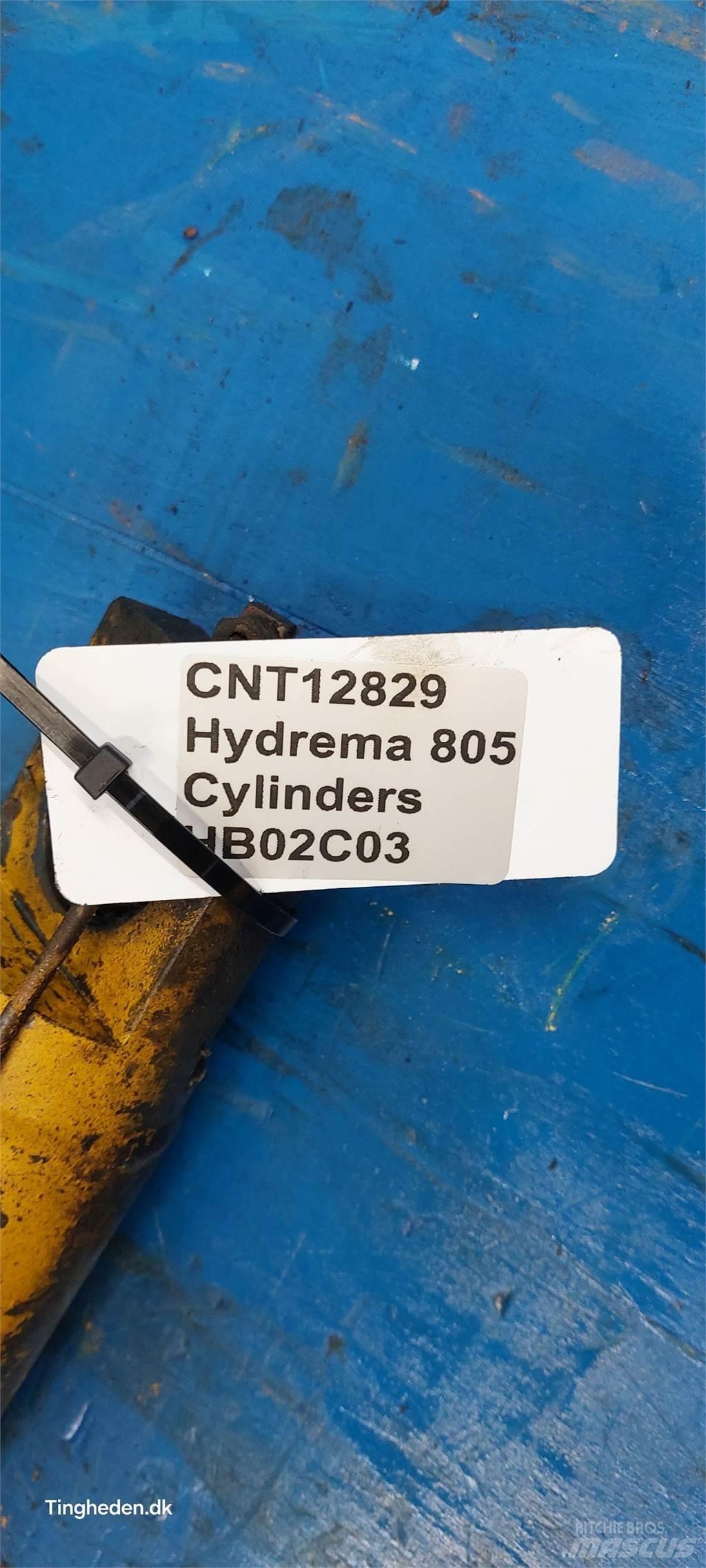 Hydrema 805 Hjulaxlar