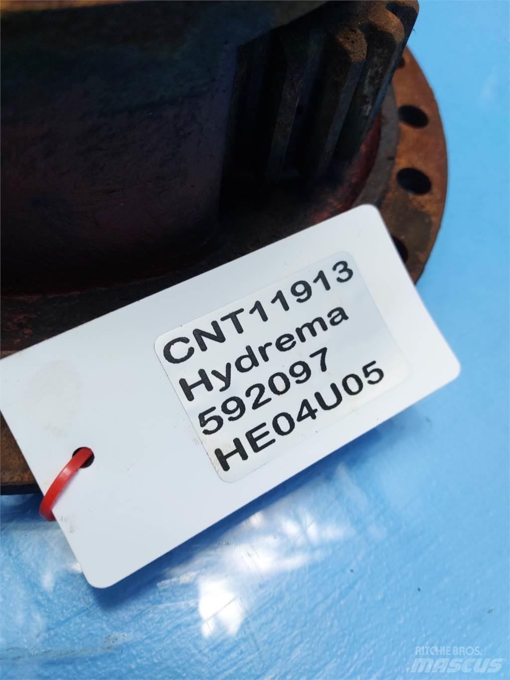 Hydrema 806 Hjulaxlar