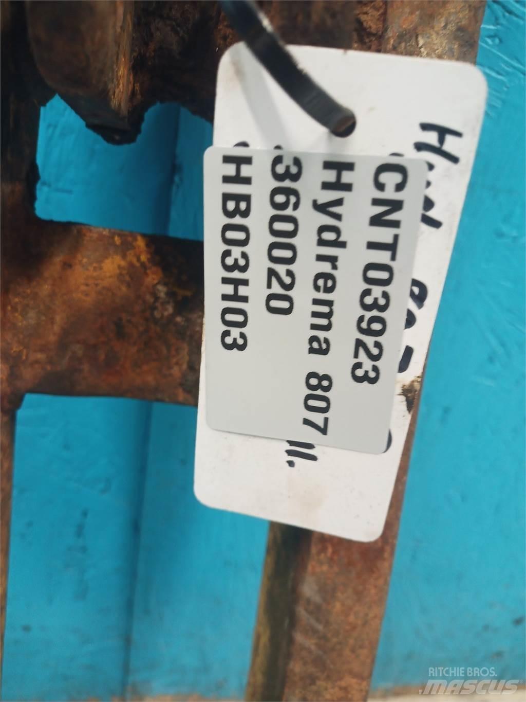 Hydrema 807 Grävutrustning