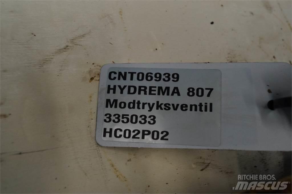 Hydrema 807 Hydraulik