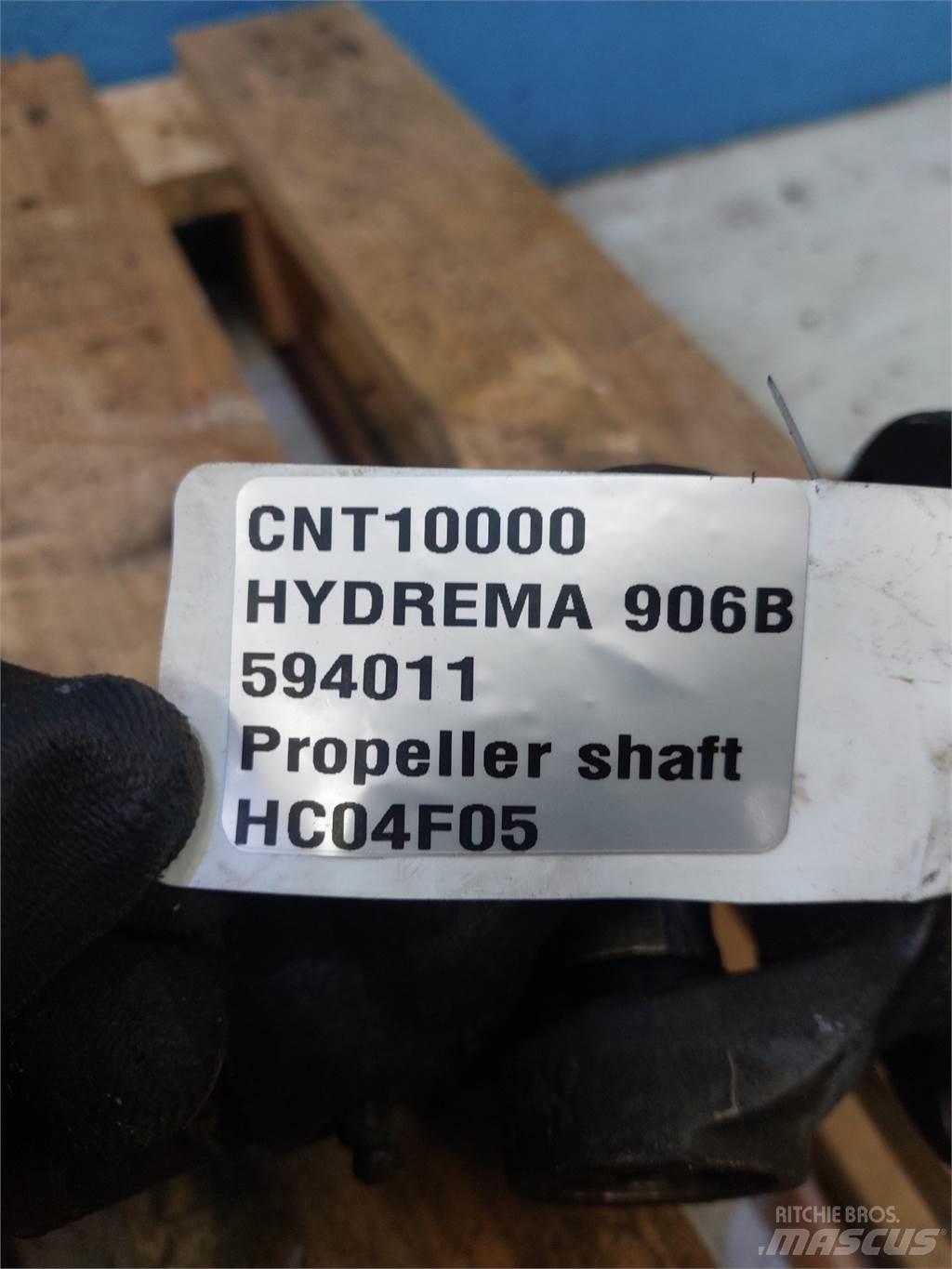 Hydrema 906B Hjulaxlar
