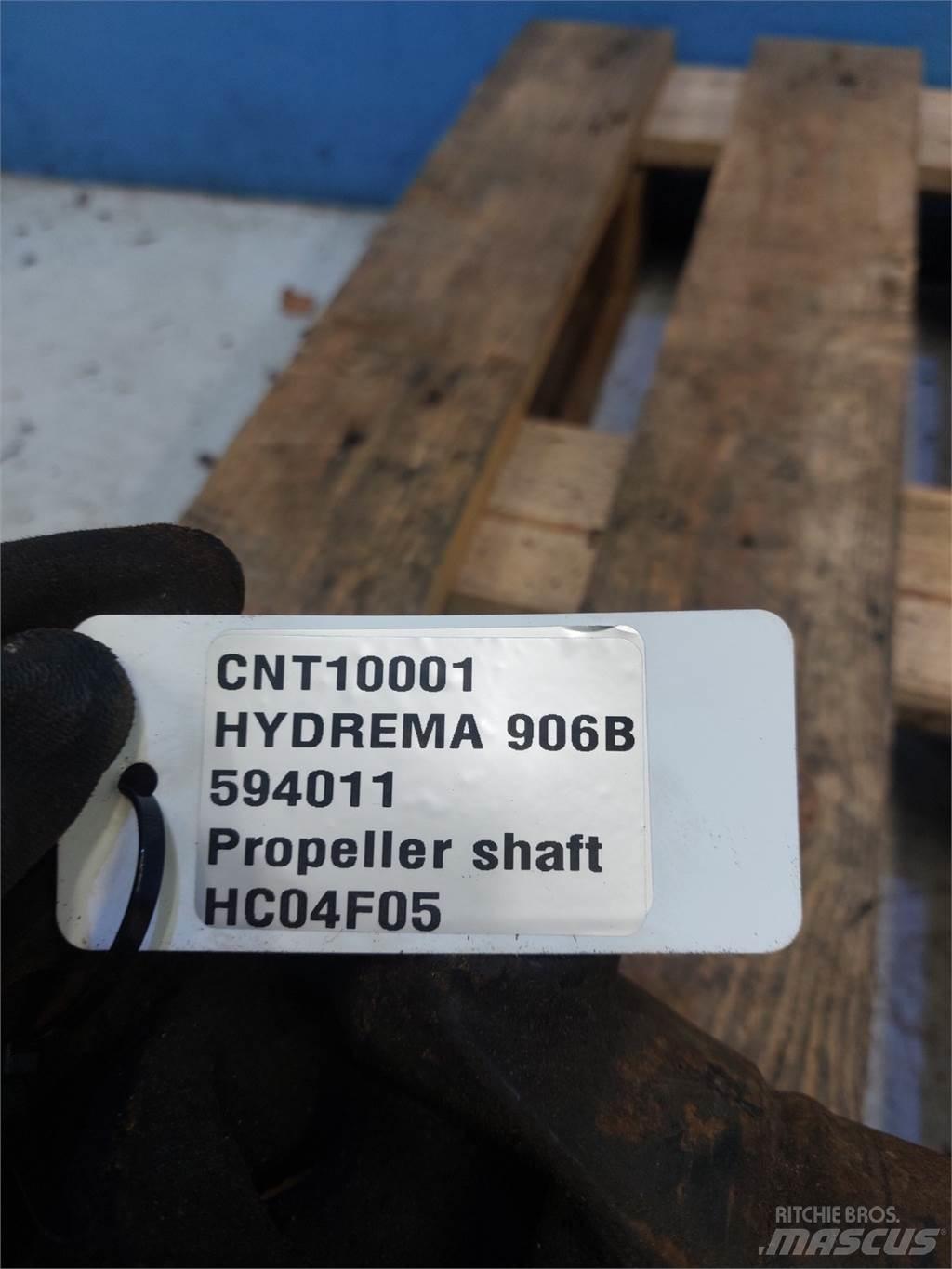 Hydrema 906B Hjulaxlar