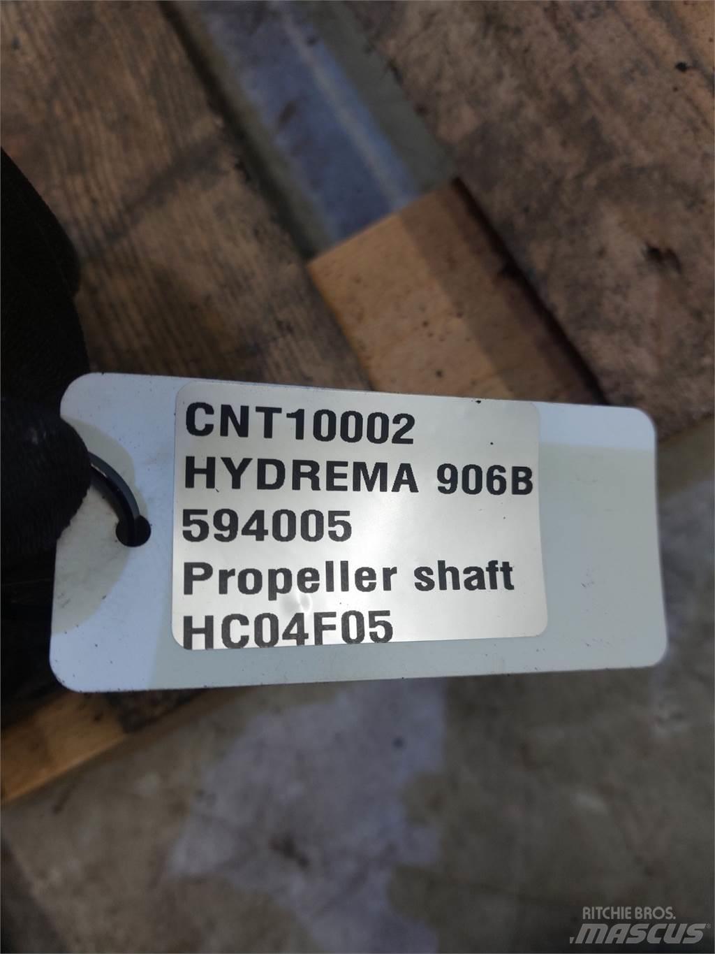 Hydrema 906B Hjulaxlar