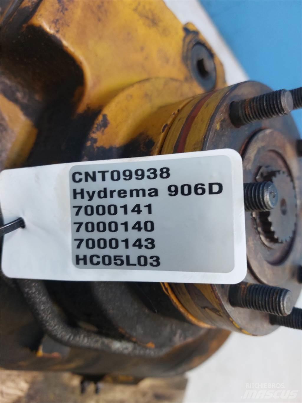 Hydrema 906D Hjulaxlar