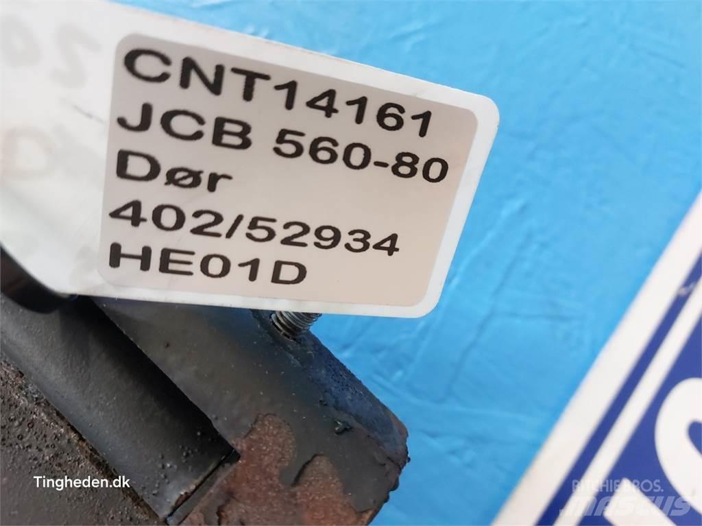 JCB 560-80 Hytter och interiör