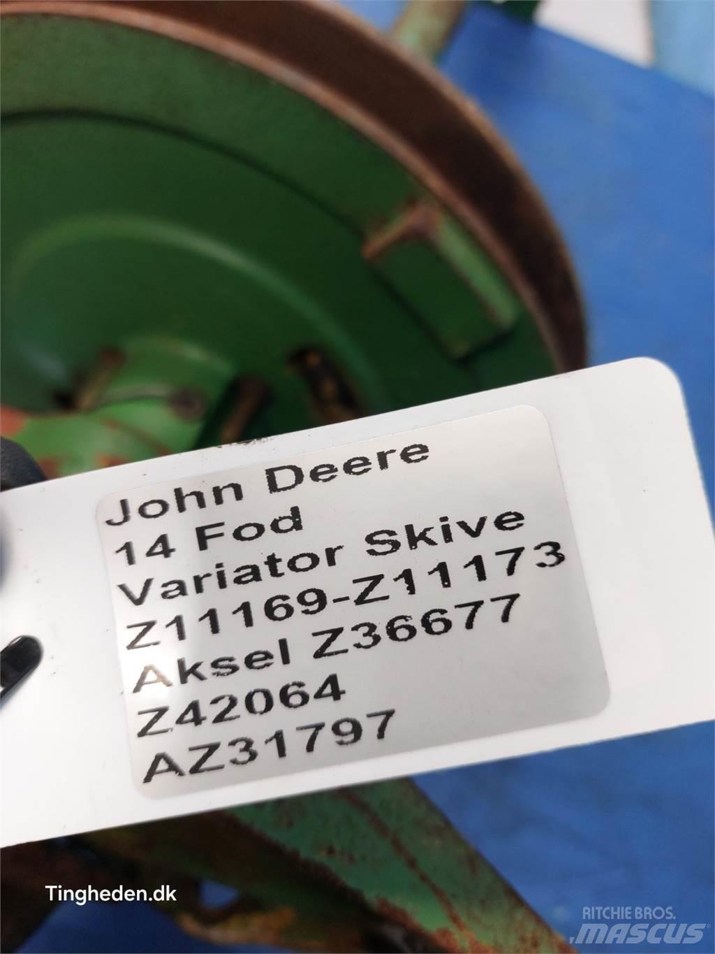 John Deere 1000 Trösktillbehör