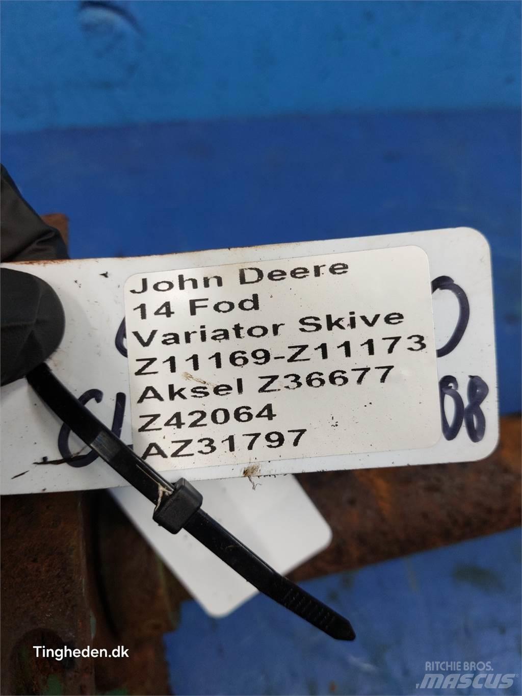 John Deere 1000 Trösktillbehör