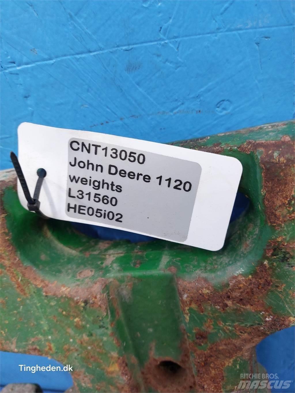 John Deere 1120 Frontvikter