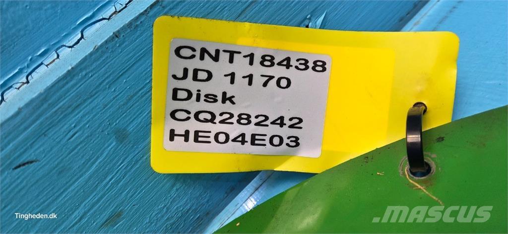 John Deere 1170 Trösktillbehör