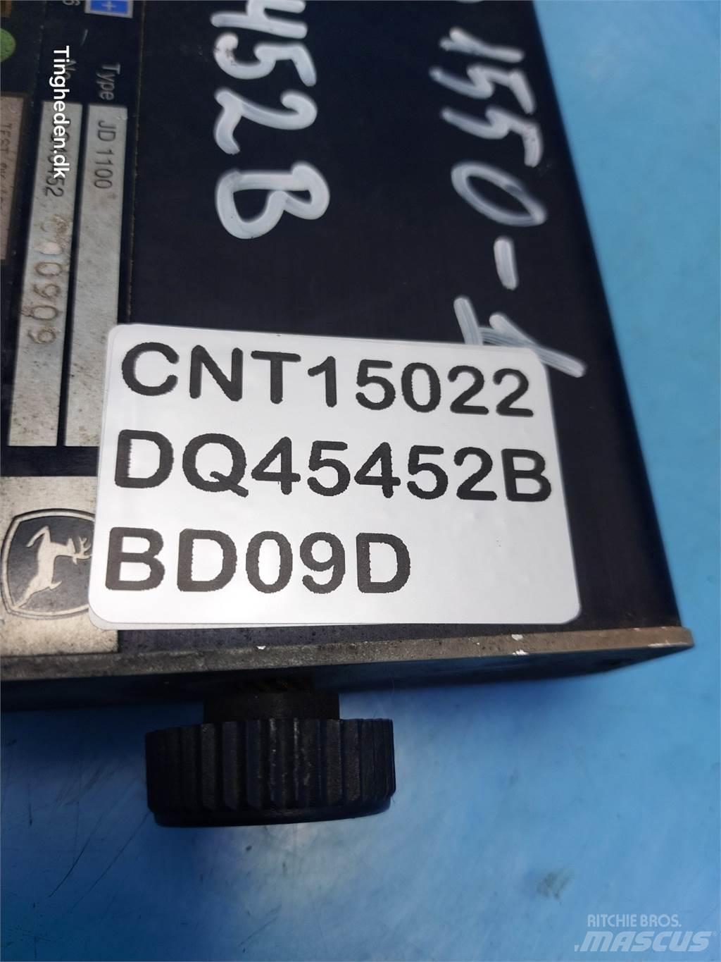 John Deere 1550 Elektronik