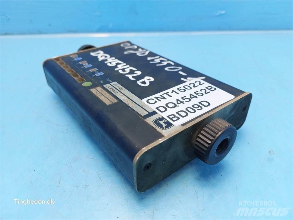 John Deere 1550 Elektronik