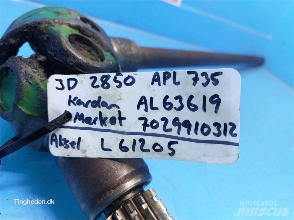 John Deere 2850 Övriga traktortillbehör