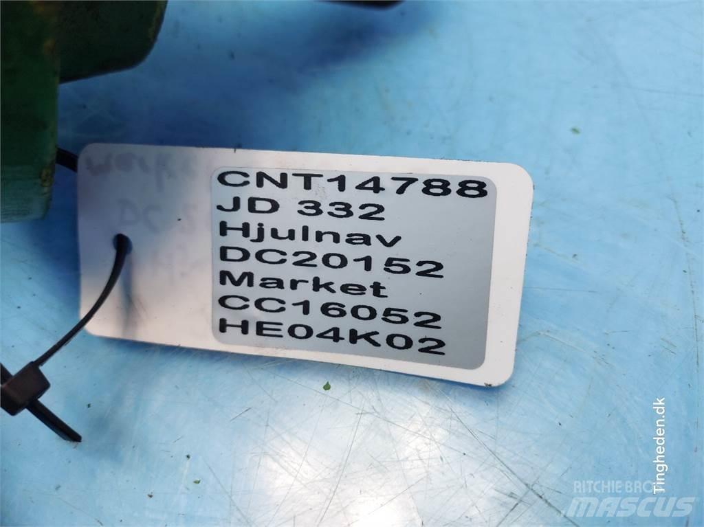 John Deere 332 Hjulaxlar