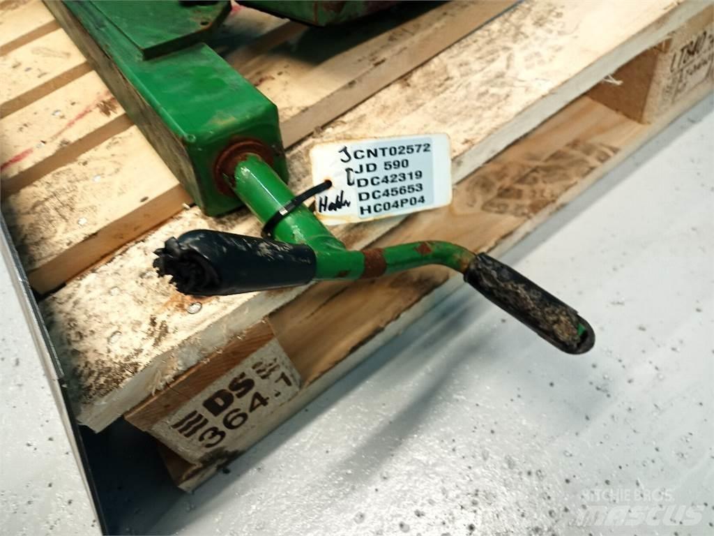John Deere 590 Siktskopor
