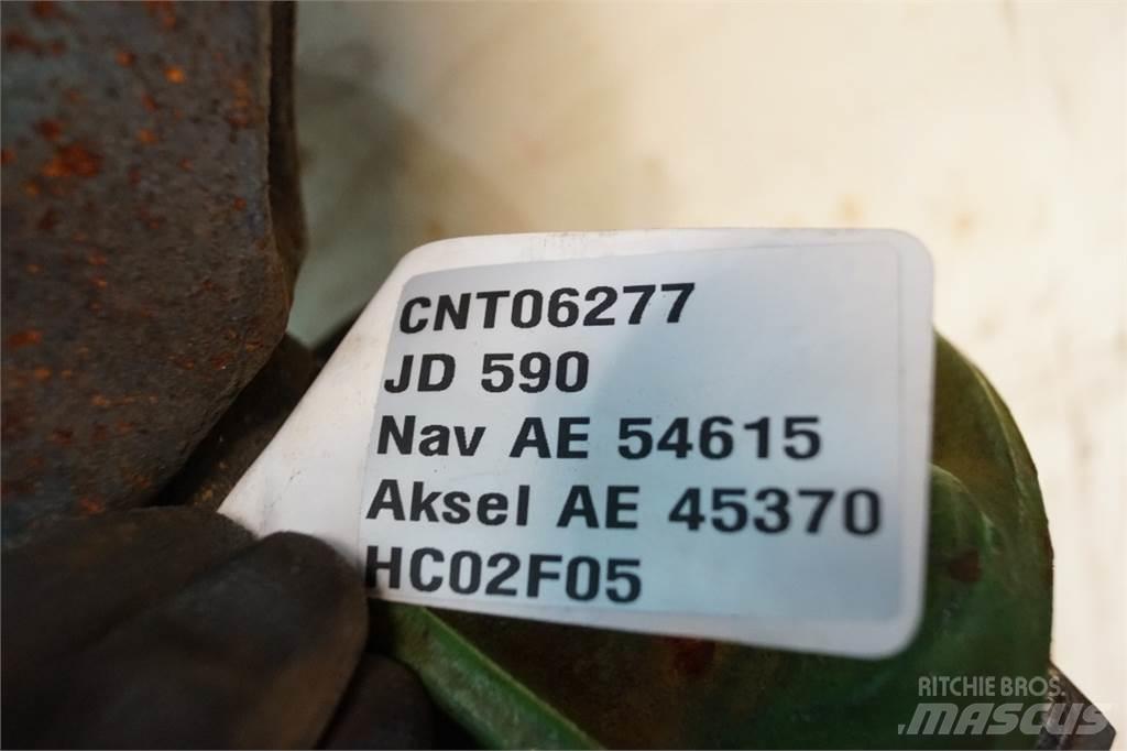 John Deere 590 Hjulaxlar
