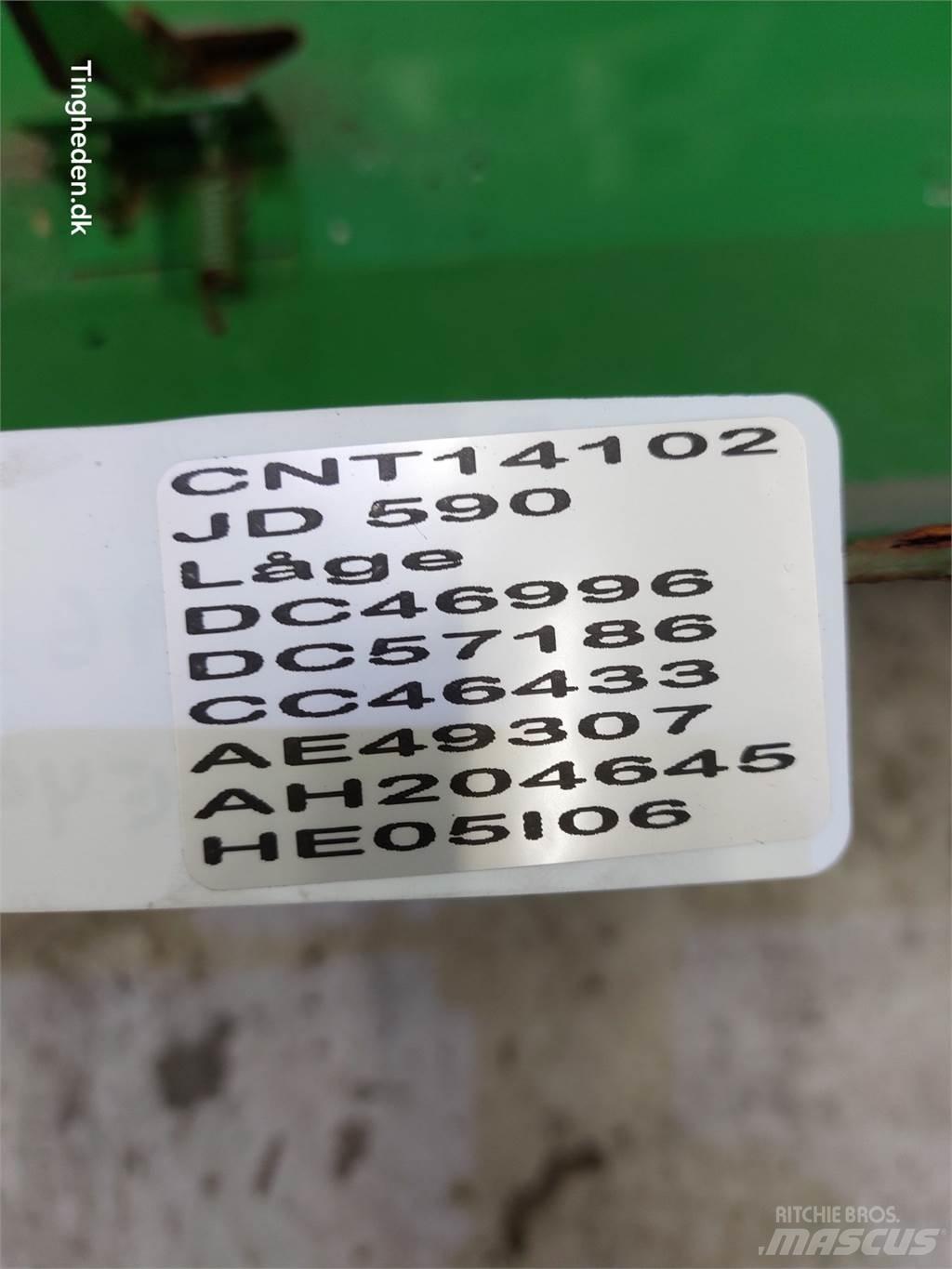John Deere 590 Siktskopor