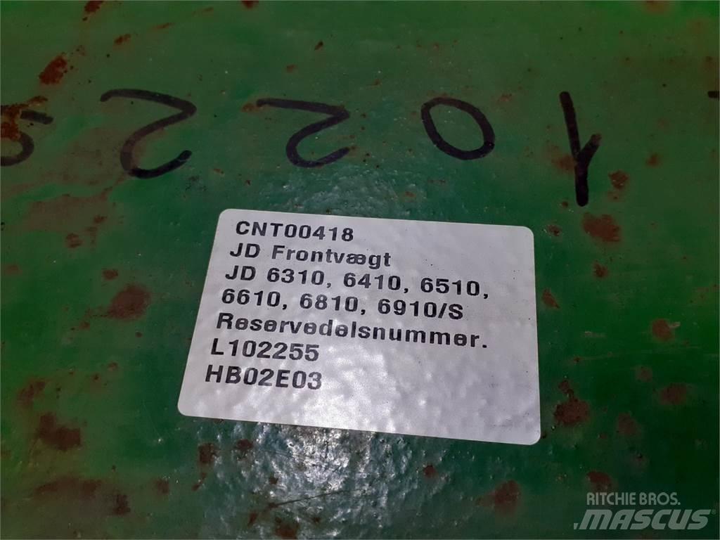 John Deere 6410 Frontvikter
