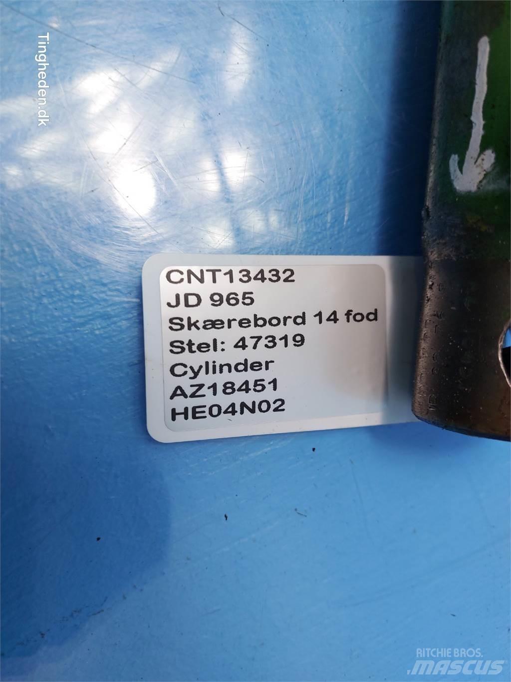 John Deere 965 Trösktillbehör